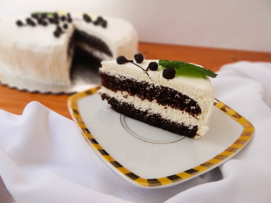 Шварцвальдский торт черный лес немецкая кухня