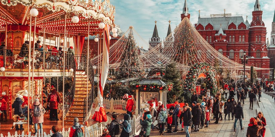 Фестиваль путешествие в Рождество в Москве