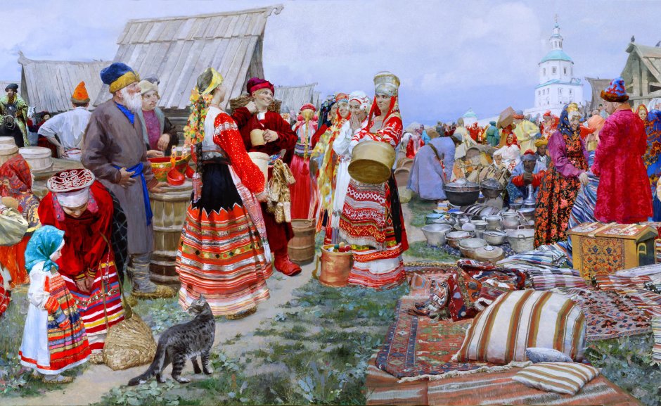 Свенская ярмарка в 17 веке