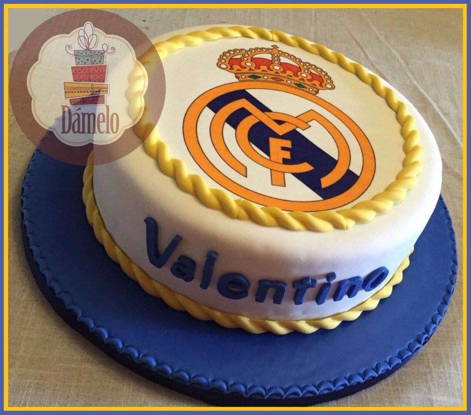 Торт Реал Мадрид на день рождения