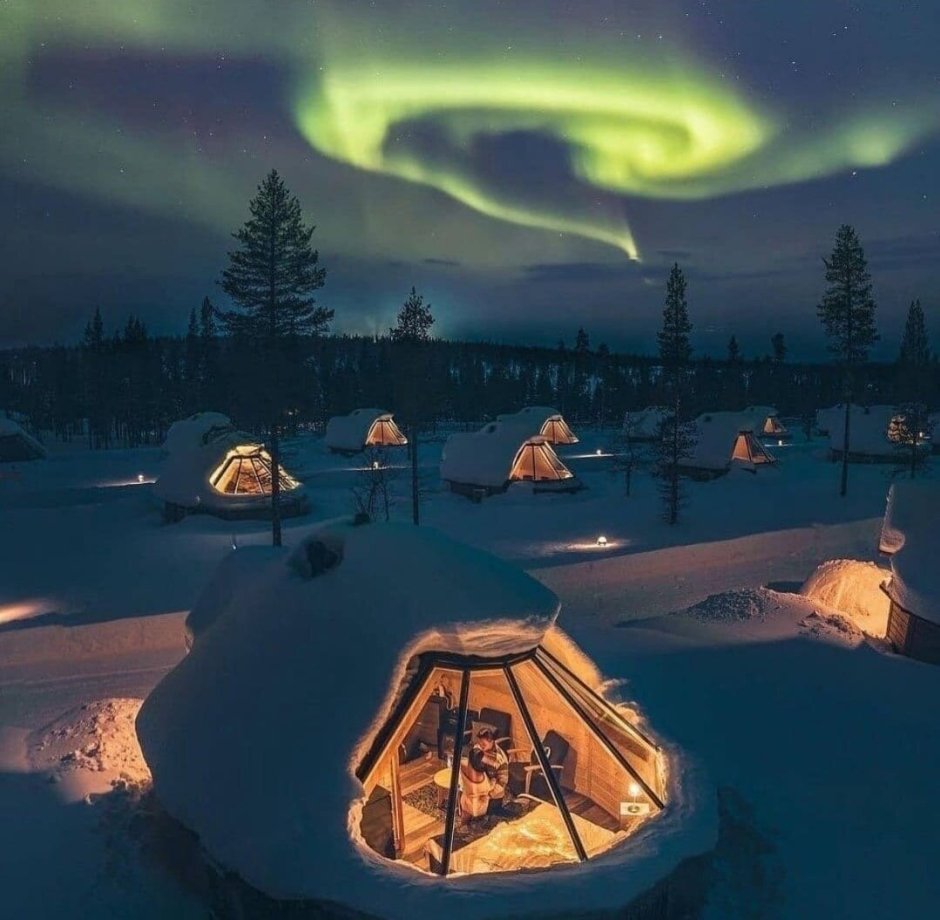 Northern Lights Ranch, Лапландия Финляндия