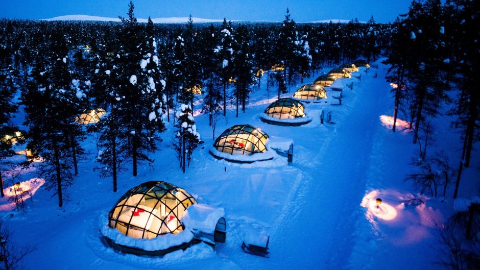 Igloo Village Kakslauttanen Финляндия, Саариселькя