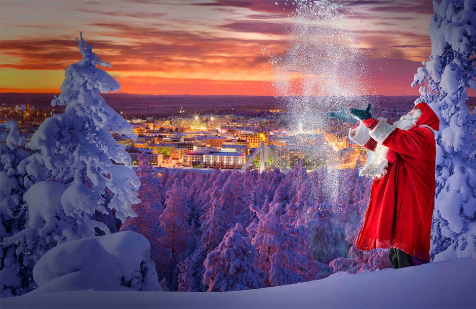Финляндия Санта Клаус