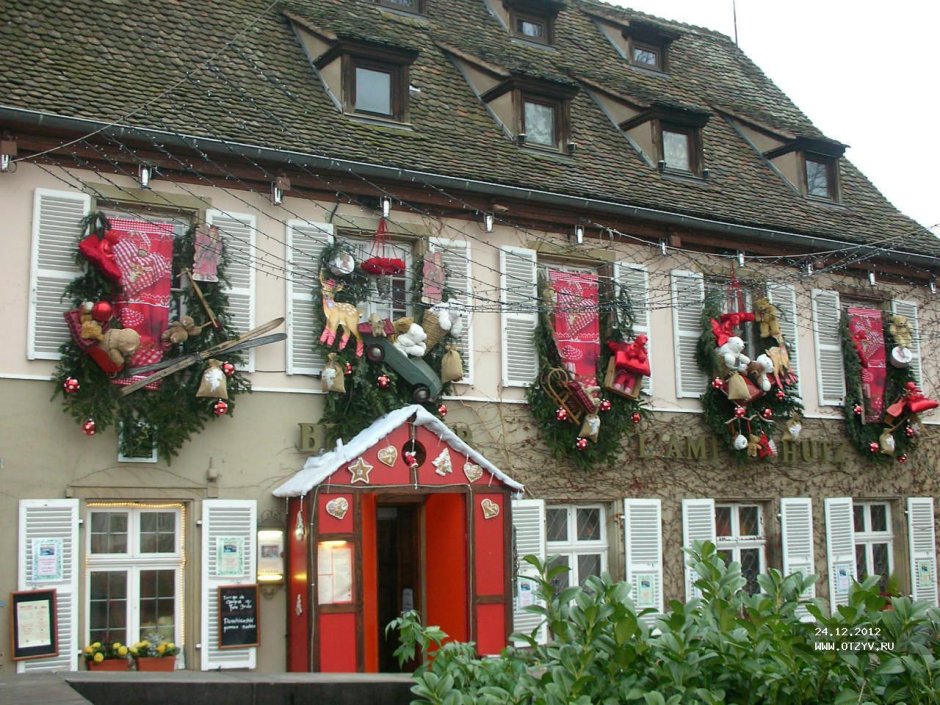 Рождество в Германии украшение дома