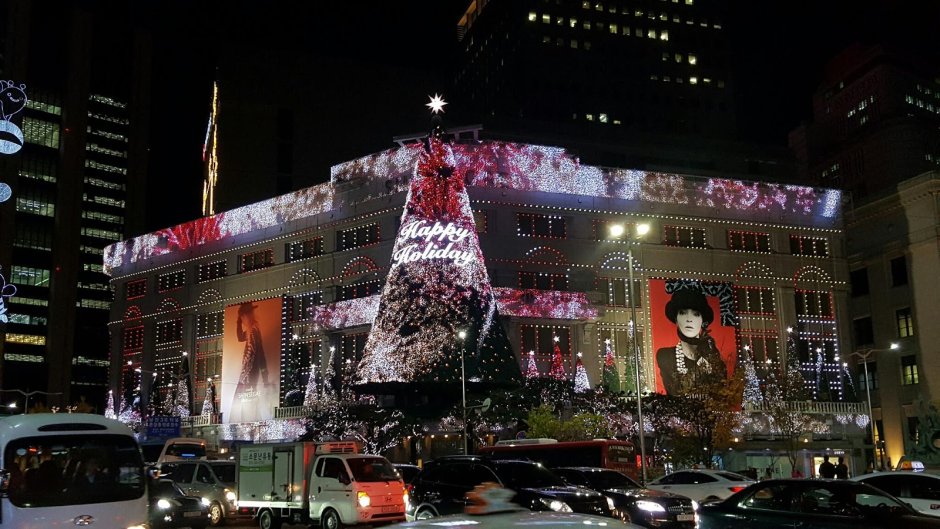 Сеул Рождество в Южной Корее