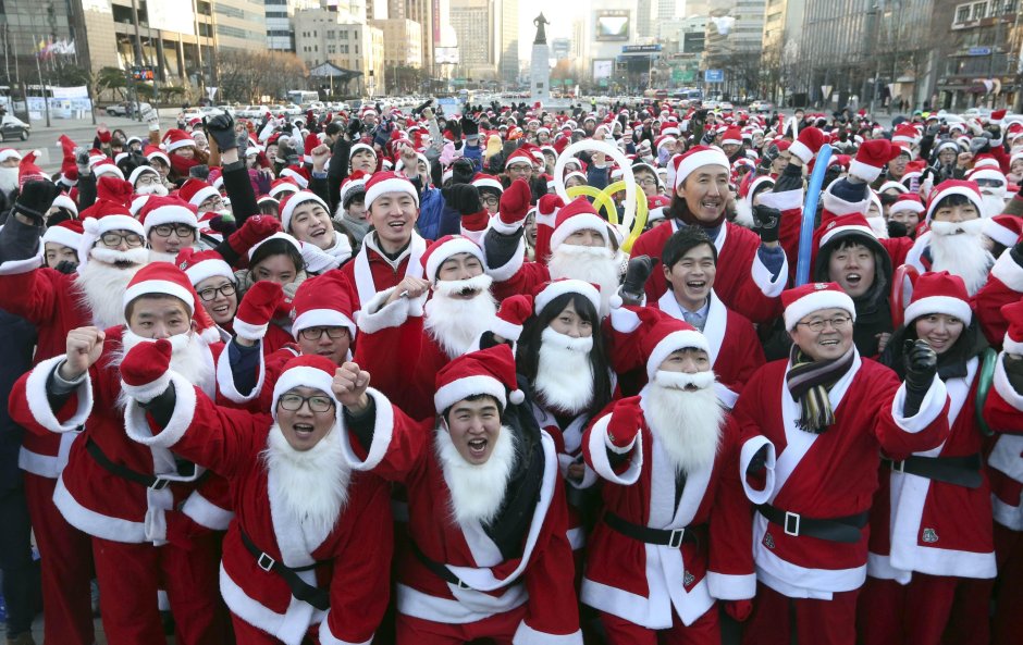 Рождество 25 декабря в Южной Корее