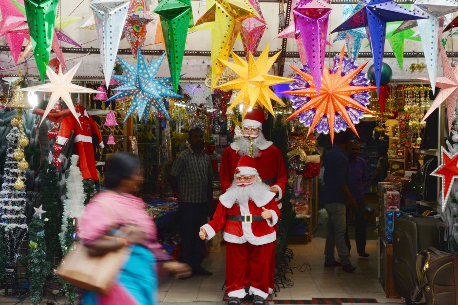 Рождество в Индии