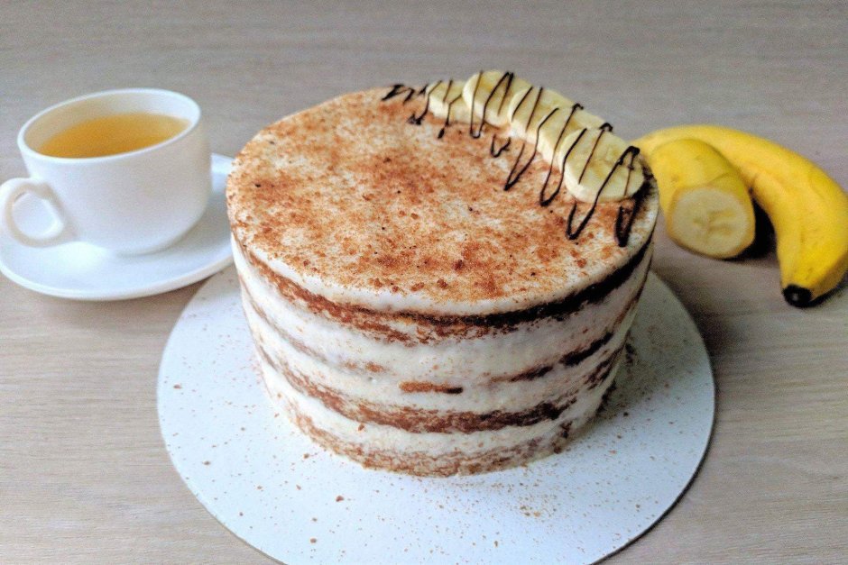 Торт банановый «Микадо»
