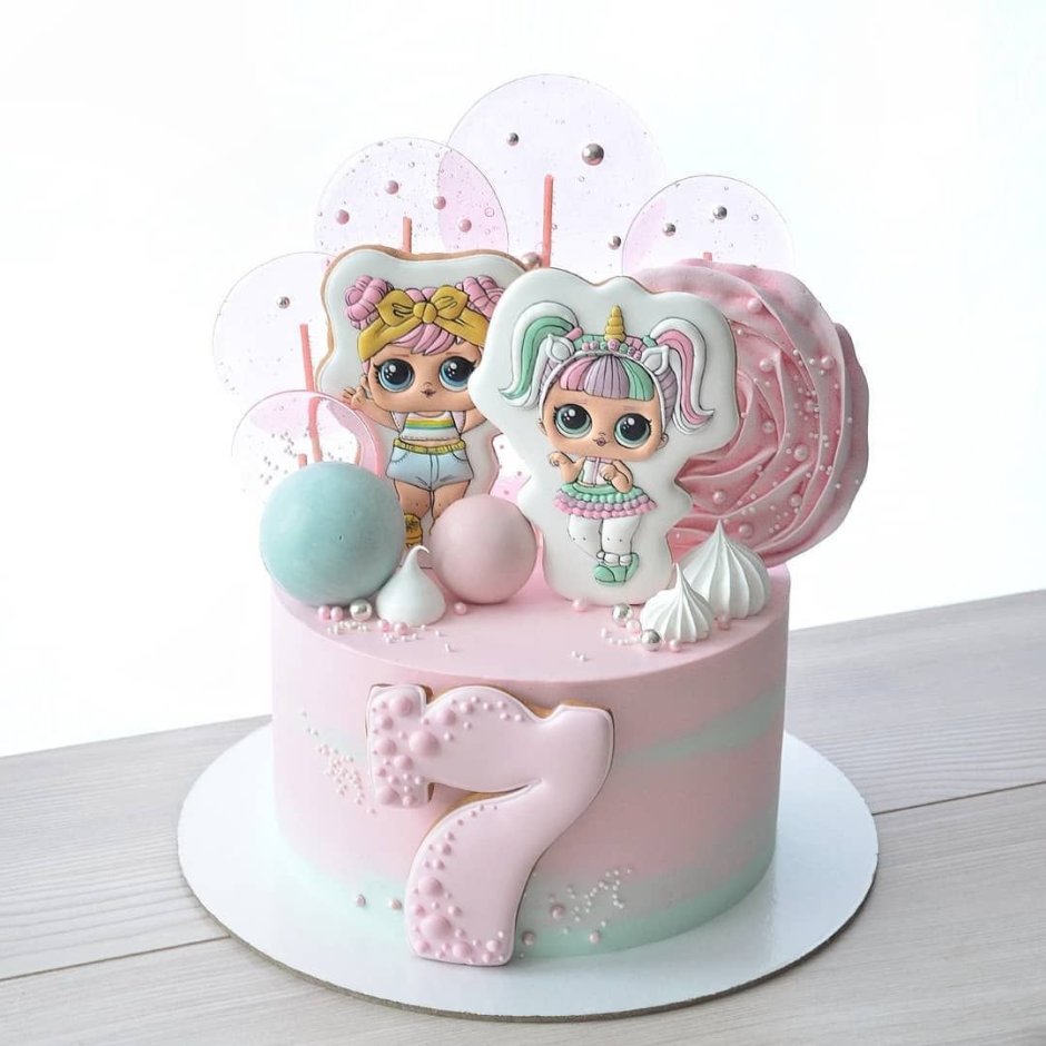 Торт для двойняшек девочек 10 лет