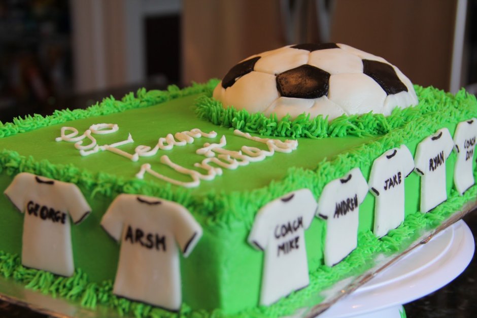 Торт для мальчика 8 лет футбол