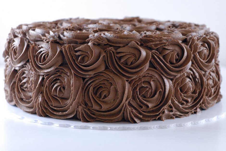 Шоколадный торт с шоколадным кремом чиз