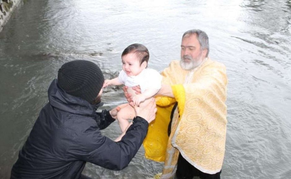 Крещение в Южной Осетии