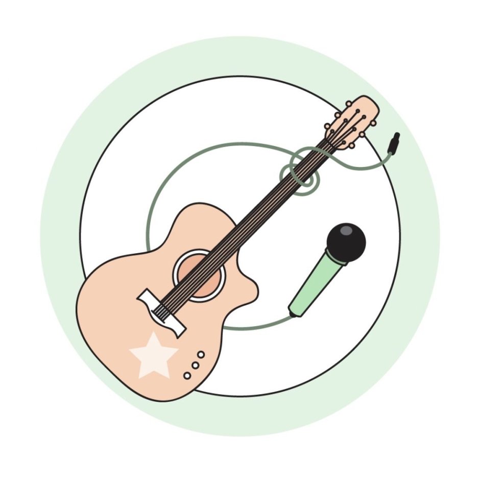 Обложки для актуального в Инстаграм гитара