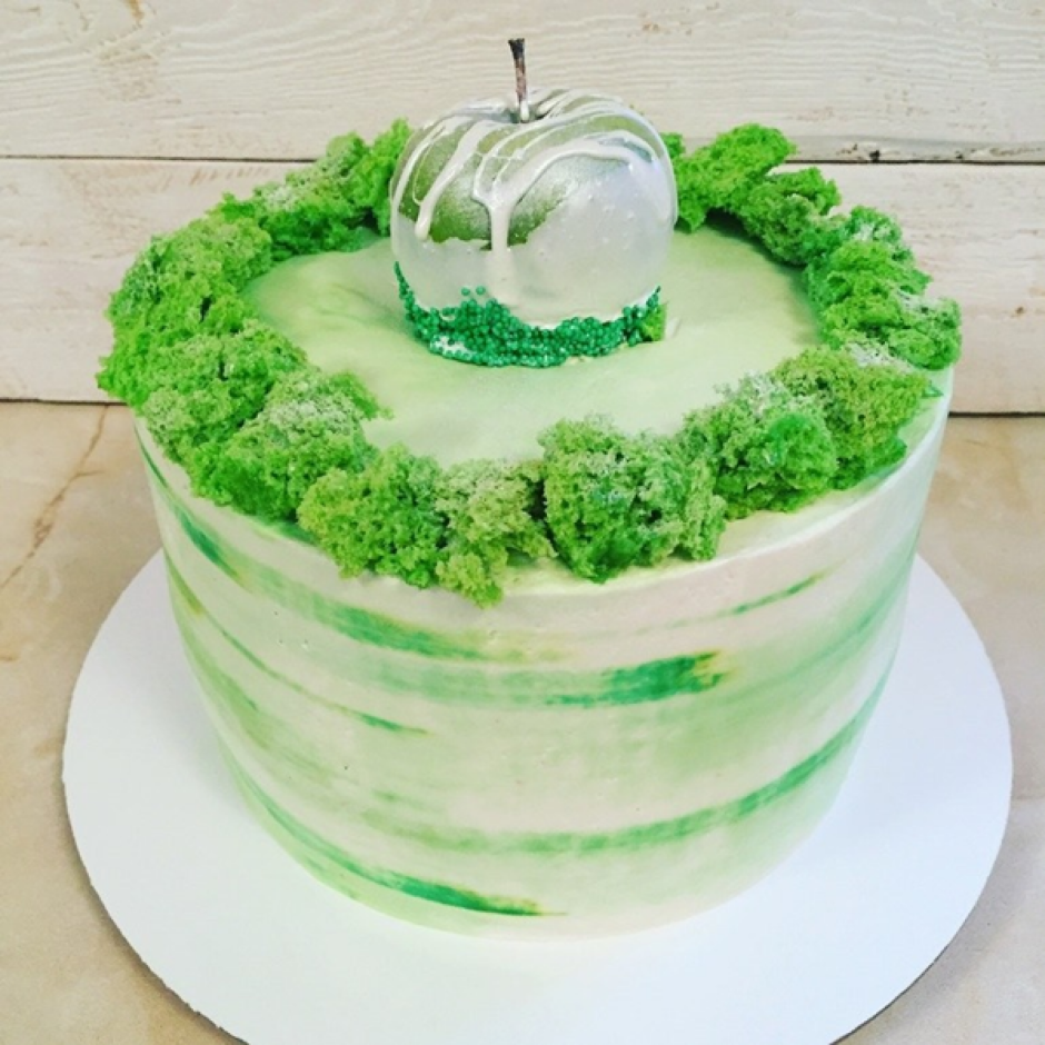 Зелень для украшения торта