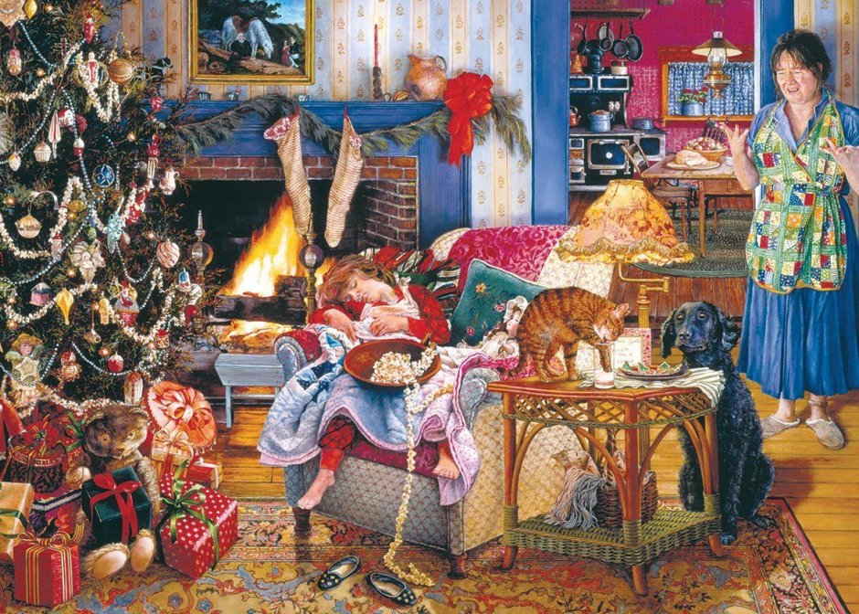 Стив Крисп картины Рождество