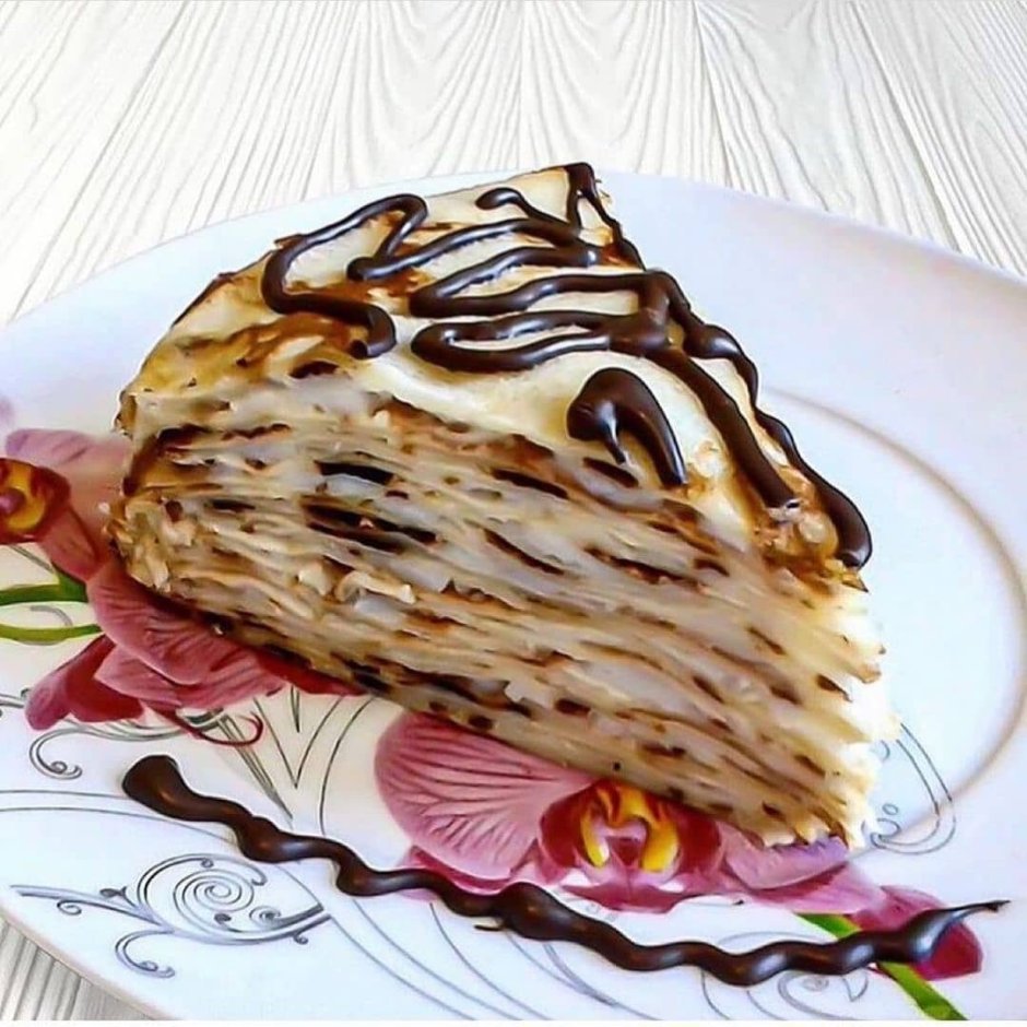 Юлия Высоцкая блинный торт