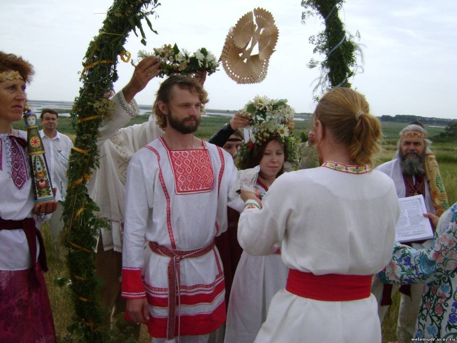 Славянская свадьба традиции