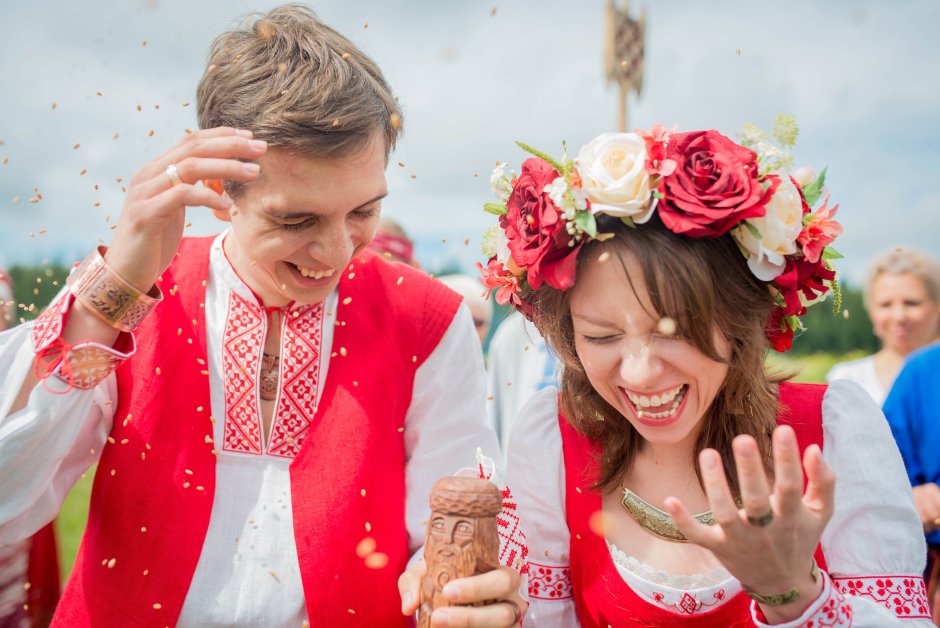 Славянская свадьба традиции