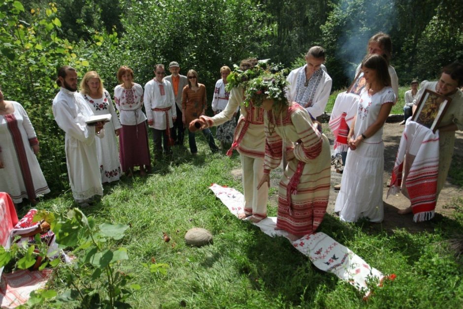 Свадьба в русском стиле