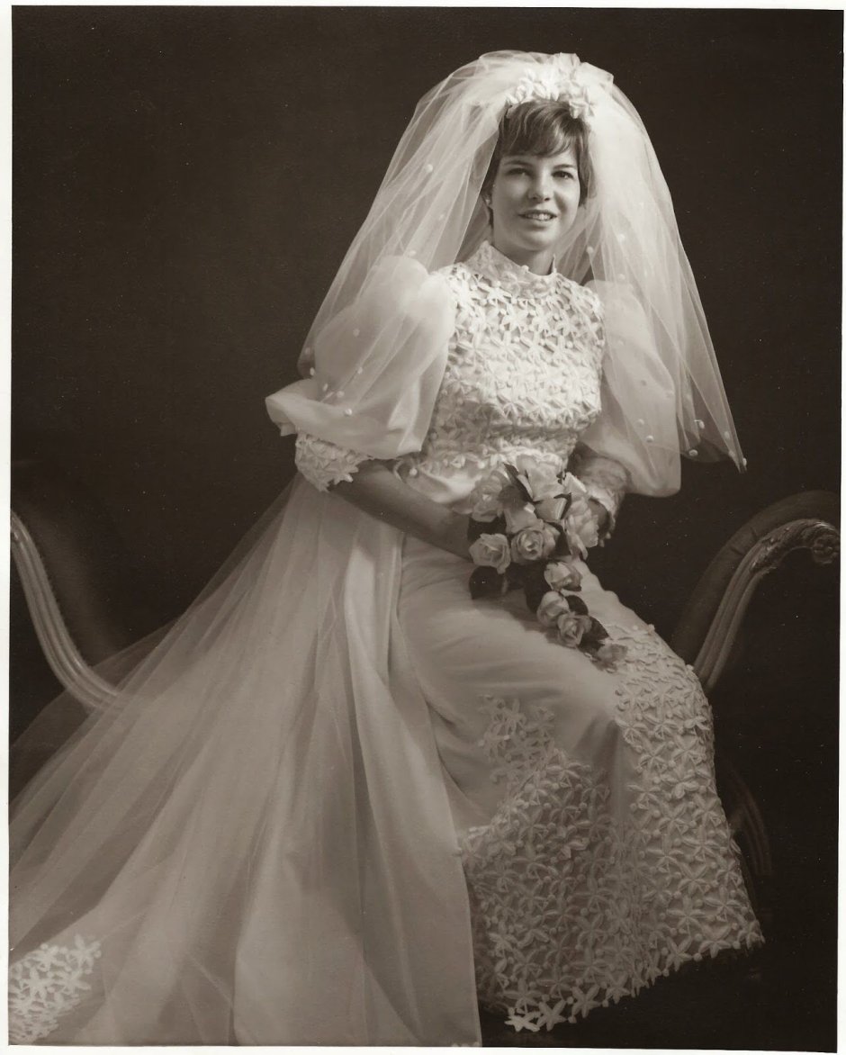 Свадебные платья 50-х 60-х годов