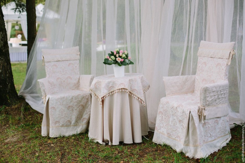 Сервировка свадебного стола