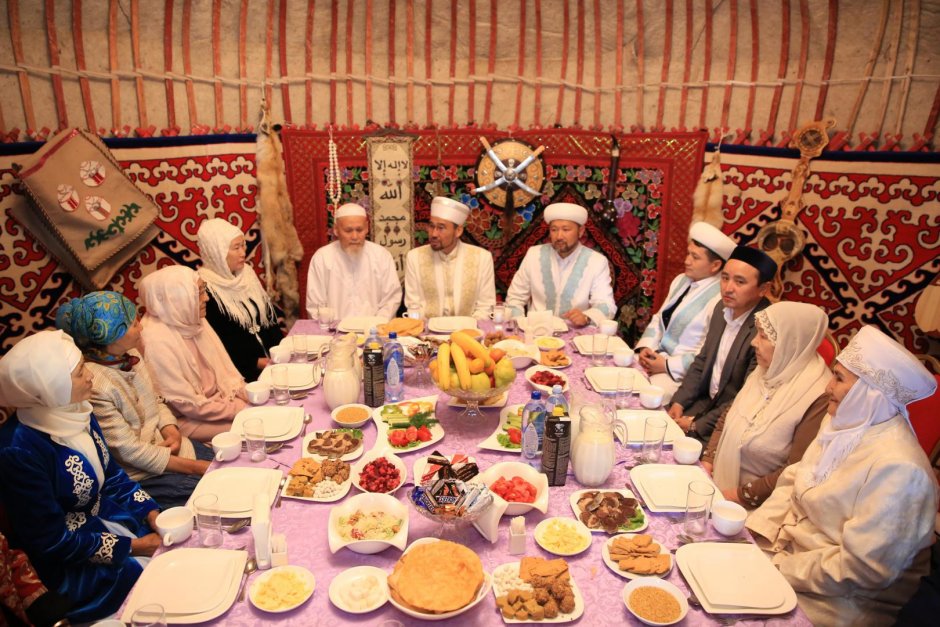Праздник дастархан в Казахстане