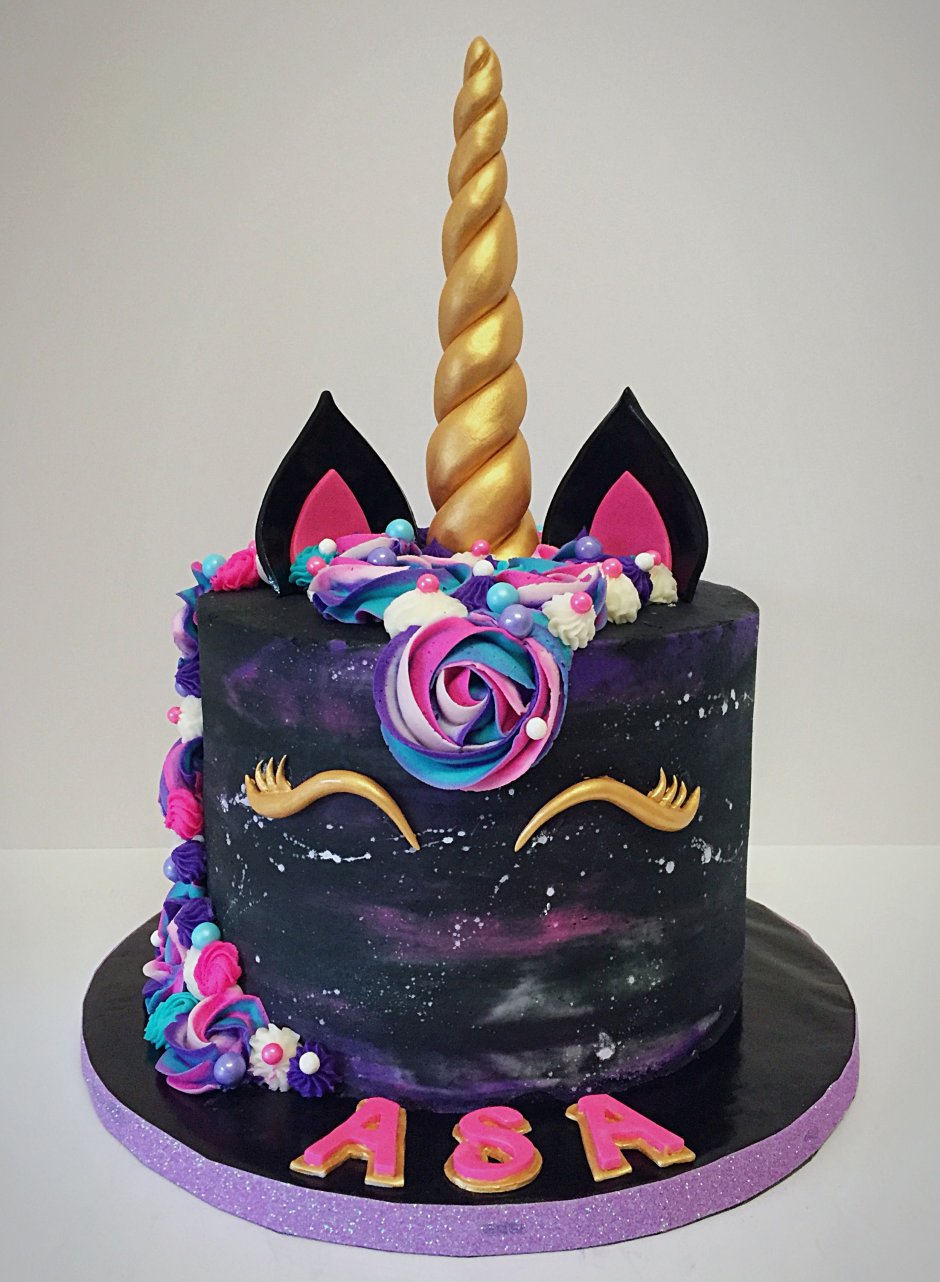 Космический торт для девочки 10 лет