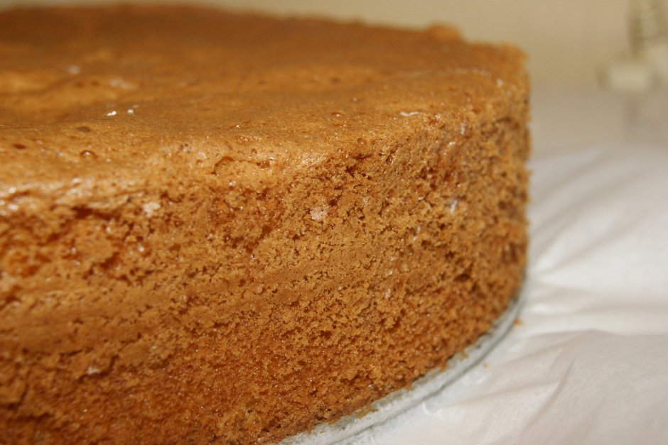 Бисквит для торта 26 см форма