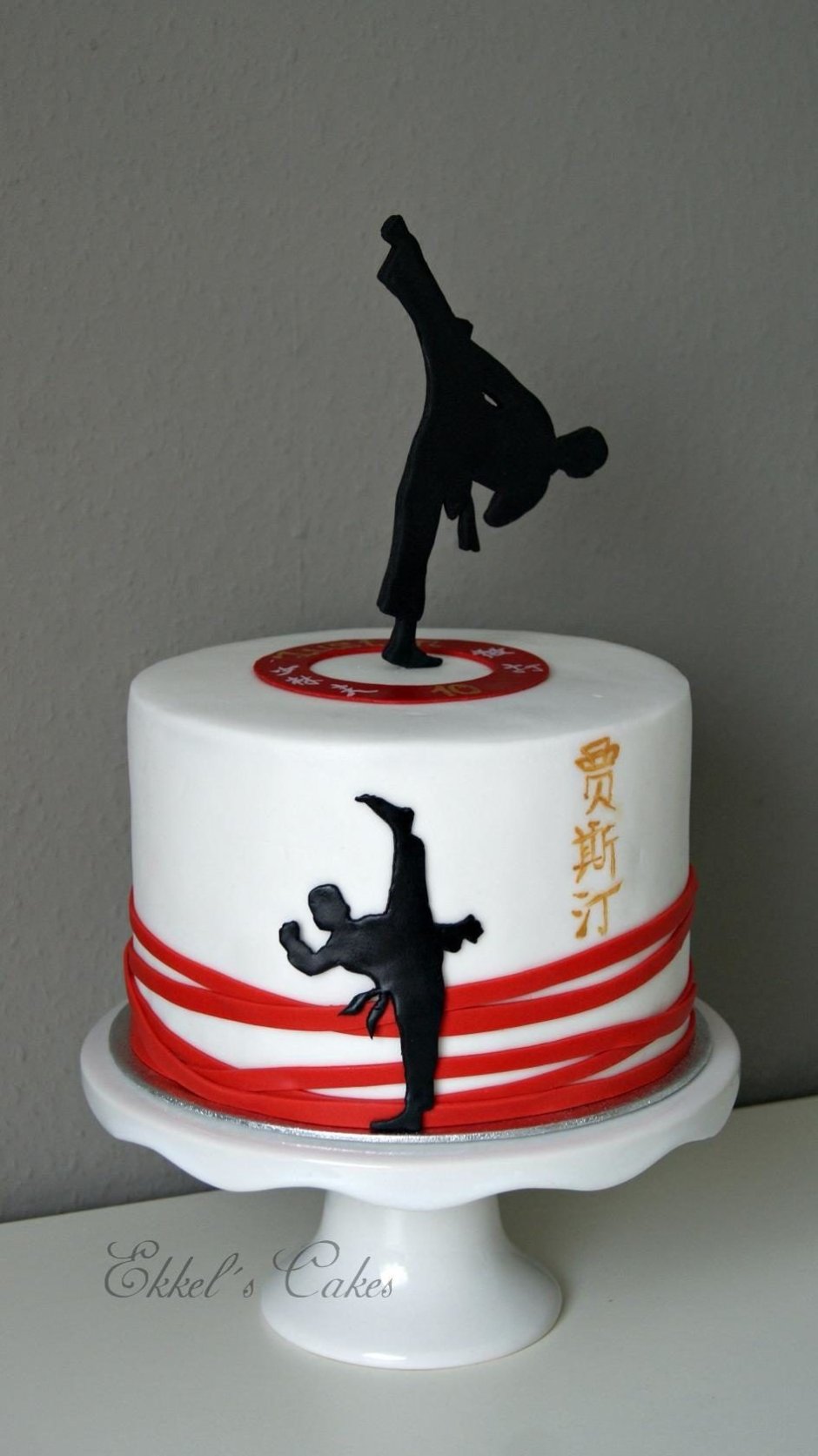 Торт в стиле карате