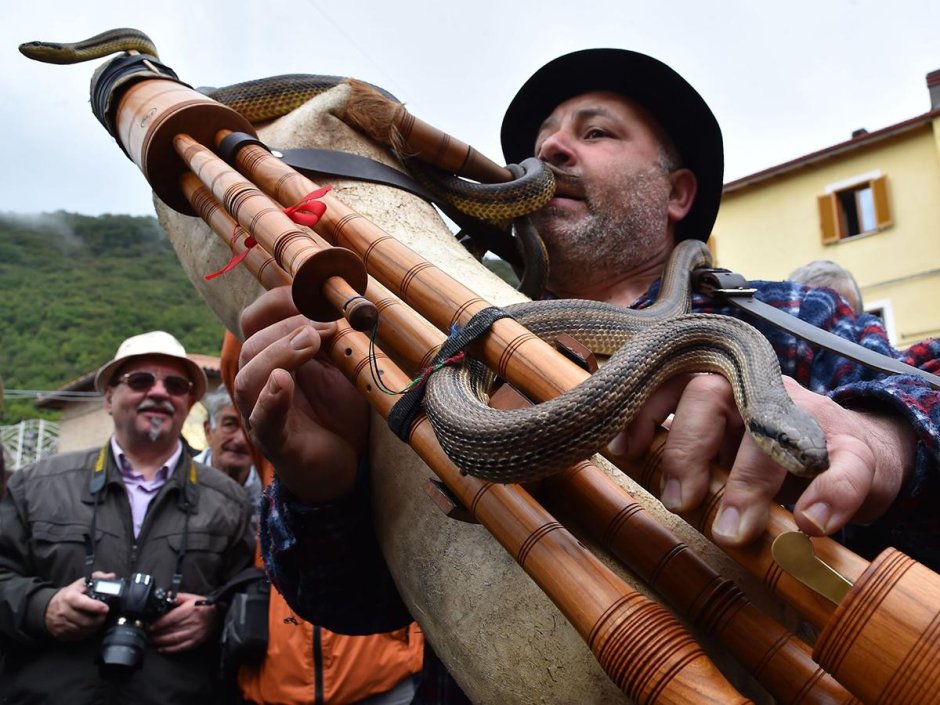 Италия праздник змей Коккуло