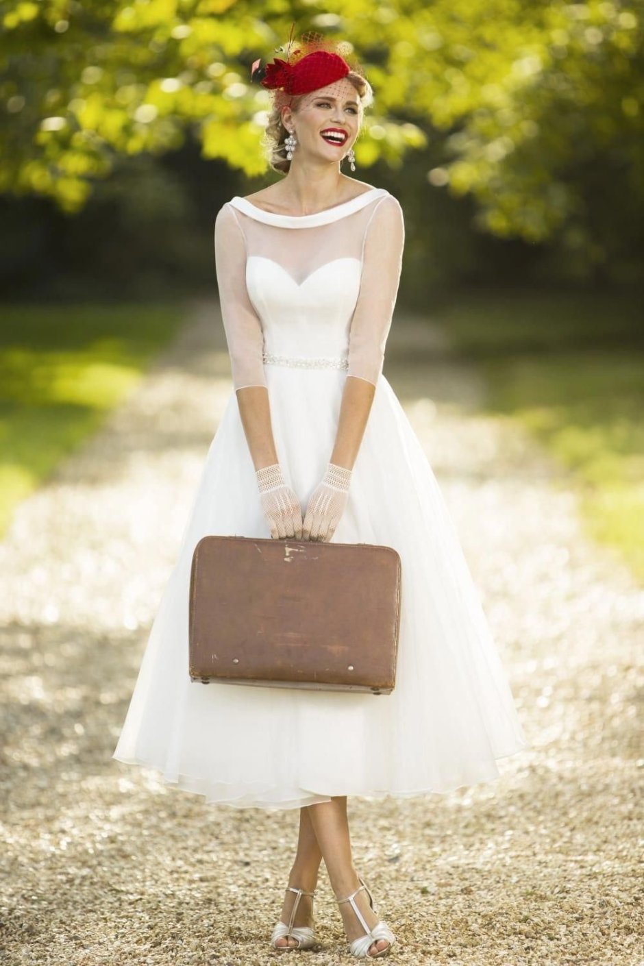 Платье свадебное винтажное 1960 е