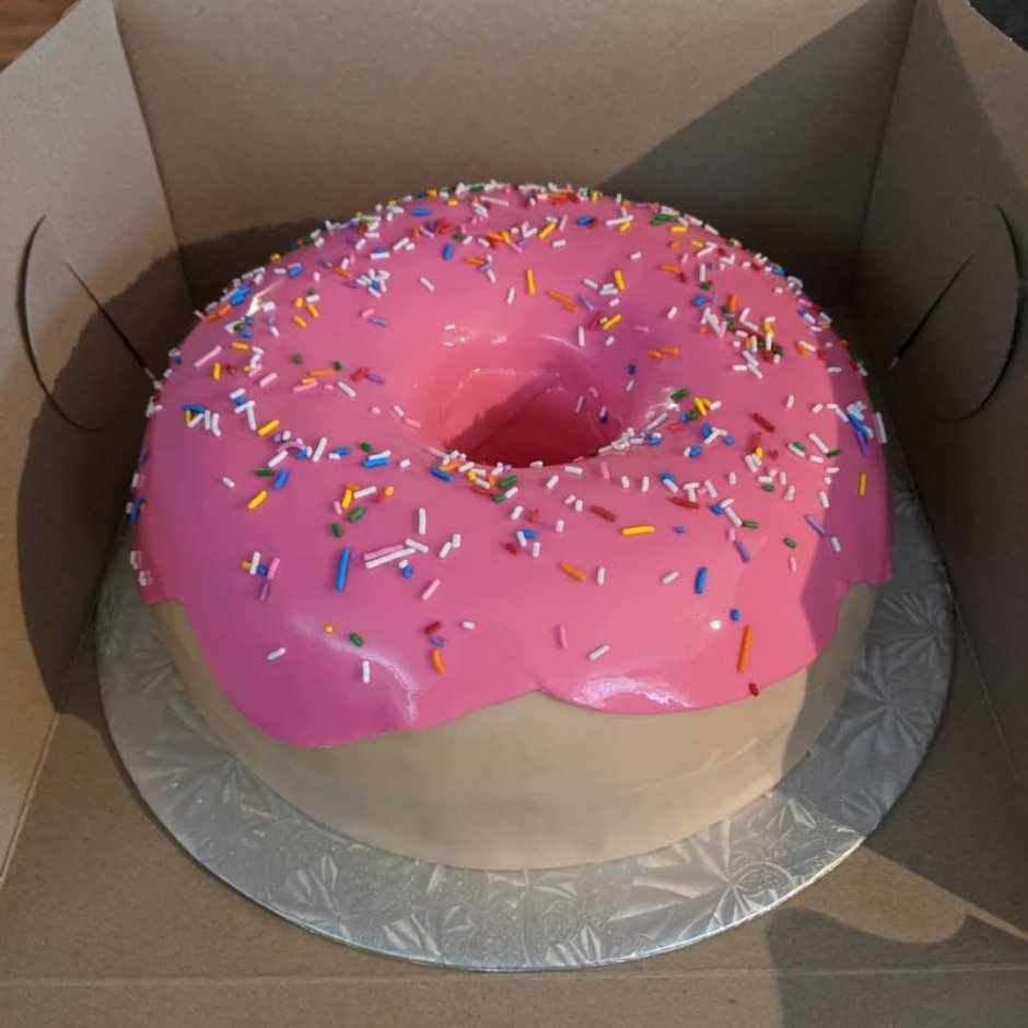 Торт «пончик»