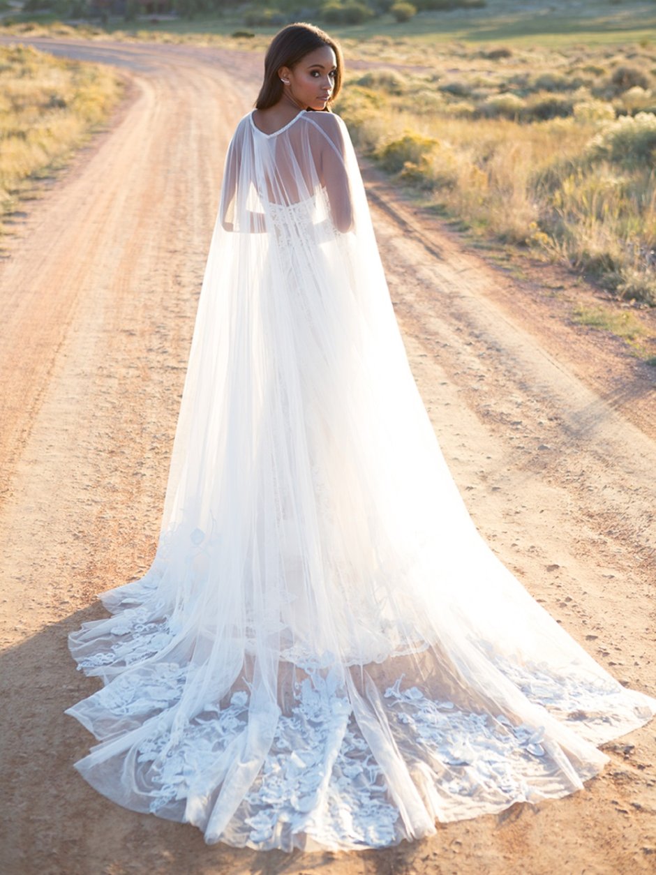 Болеро на свадебное платье