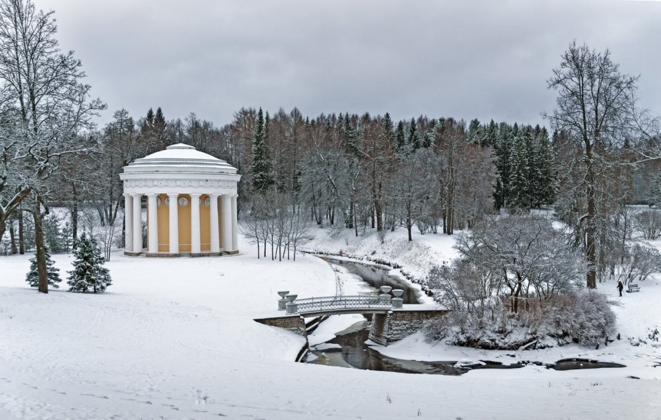 Музей-заповедник Павловск зимой