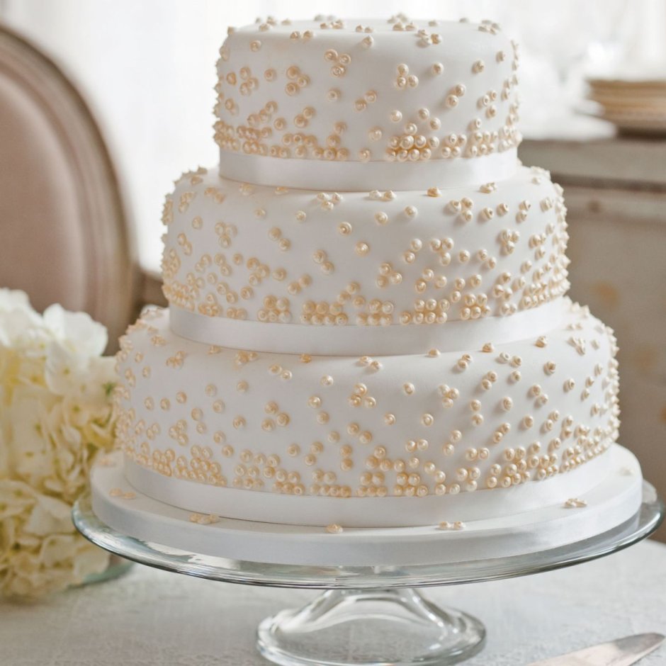 Торт на свадьбу четырехъярусный
