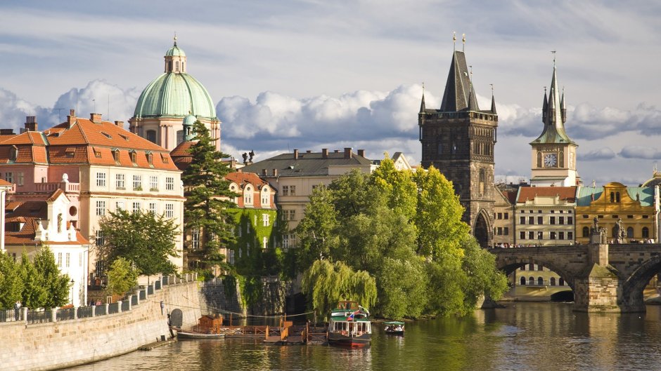 Исторический центр Прага канал