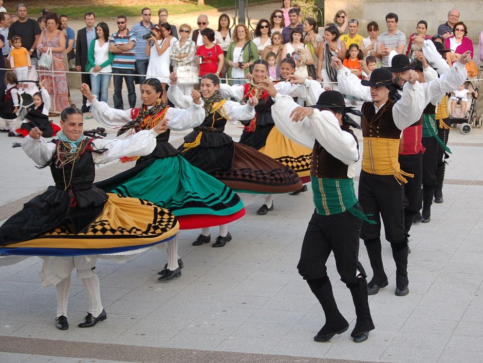 Народные танцы Испании мунейра