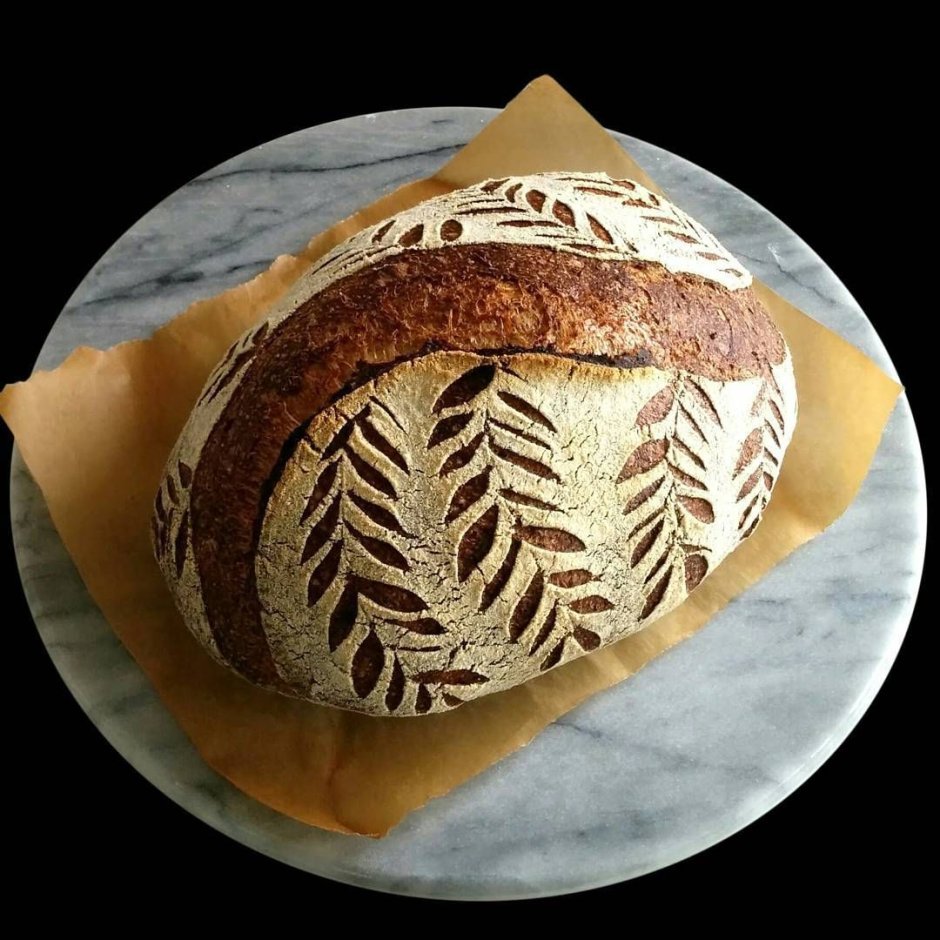 Украшение хлеба