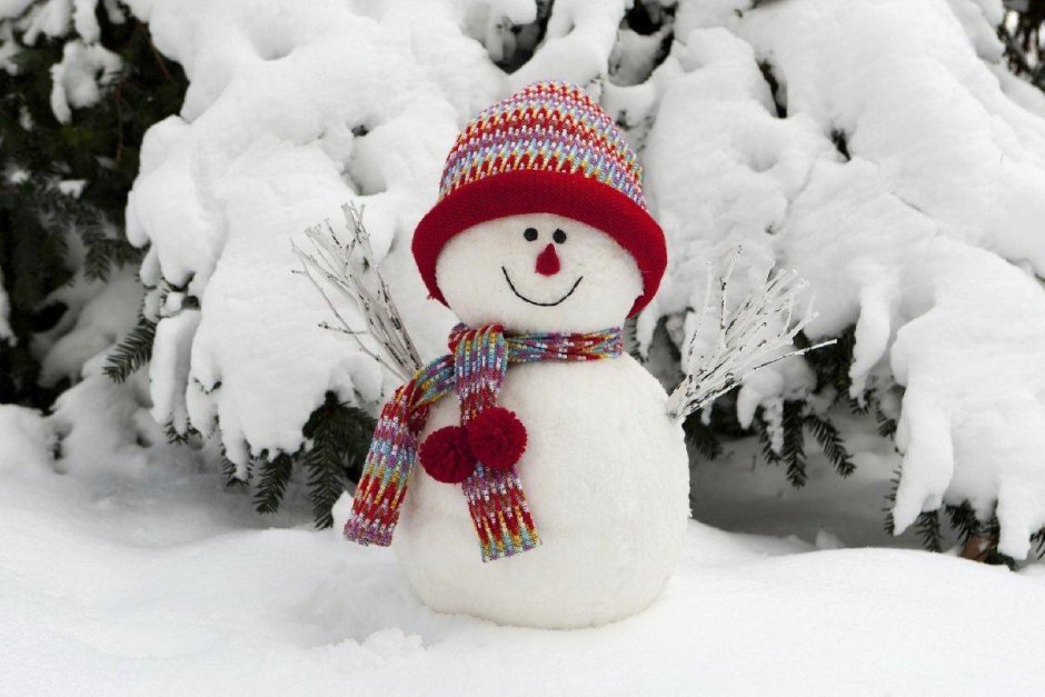 Снеговик для детей