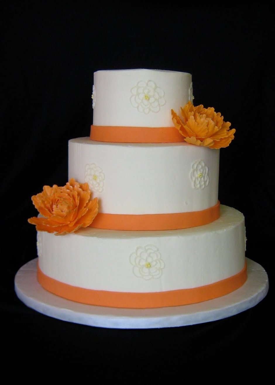 Оранжевый торт