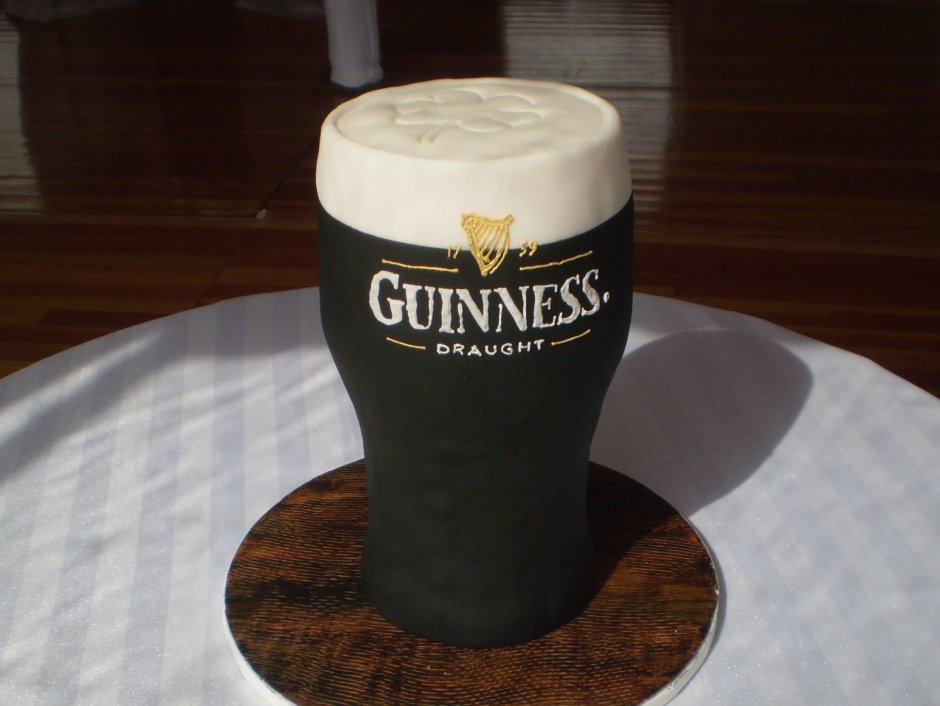 Пиво Guinness на свадьбе в Ирландии