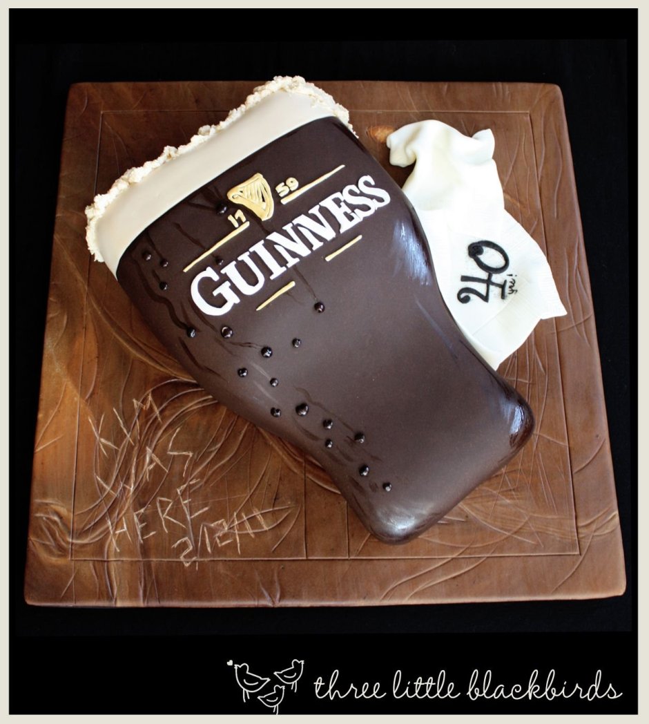 Шоколадный торт «Гиннес»
