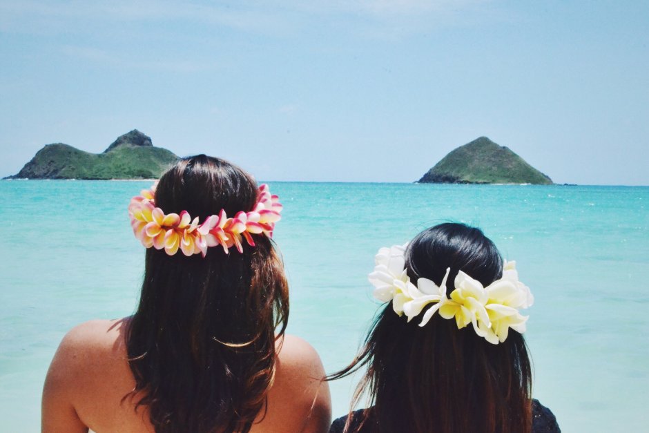 Гавайи девушки пляж