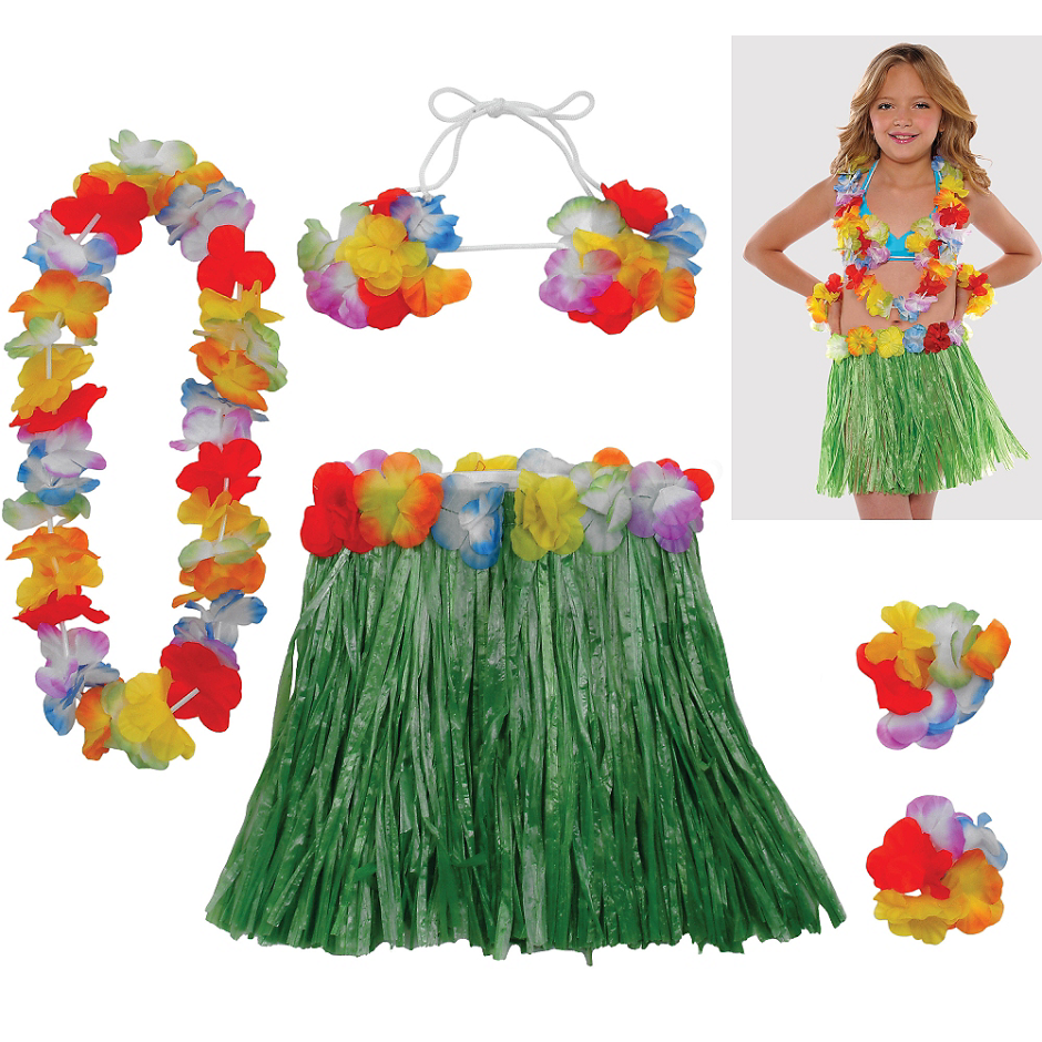 Гавайская вечеринка костюмы для детей