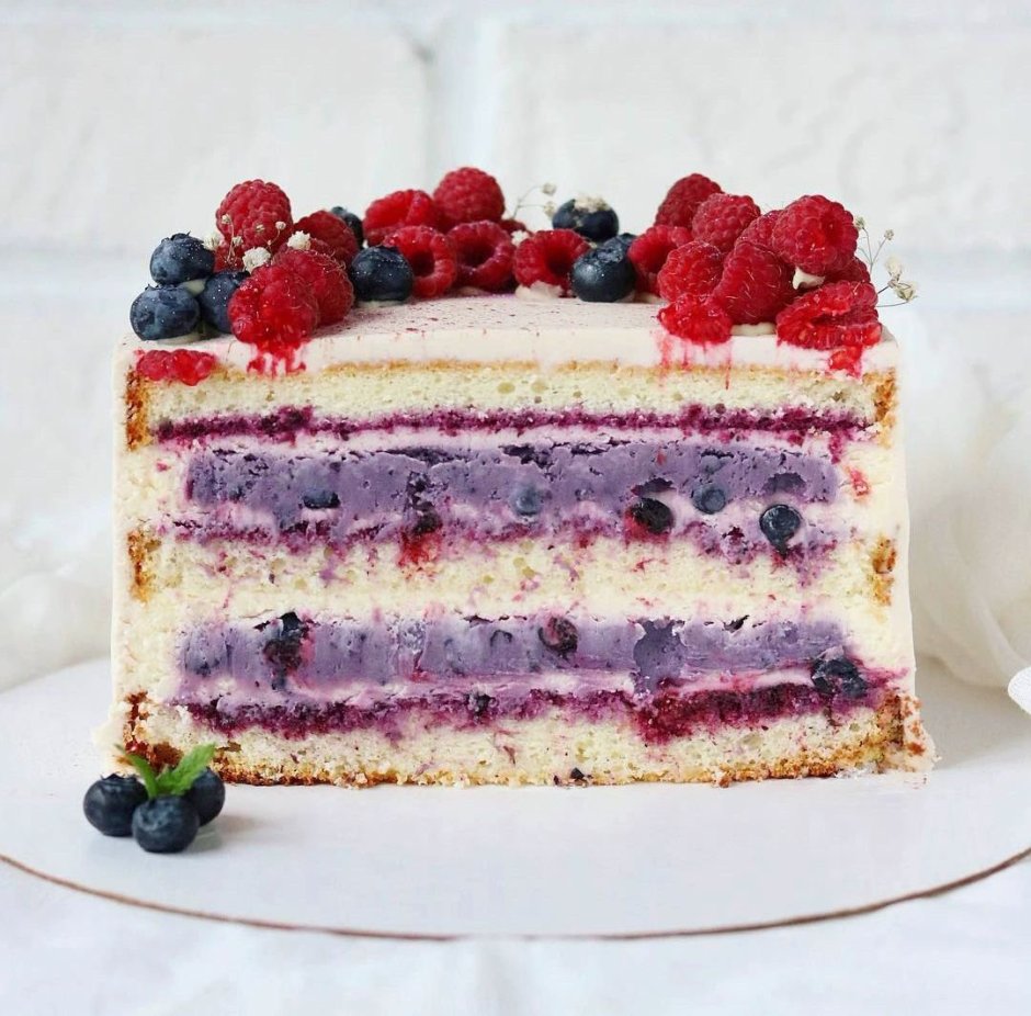 Бисквитный торт Виктория