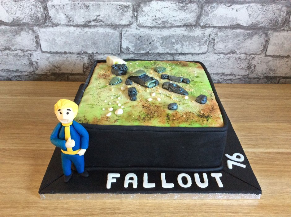 Торт Fallout 4 фото