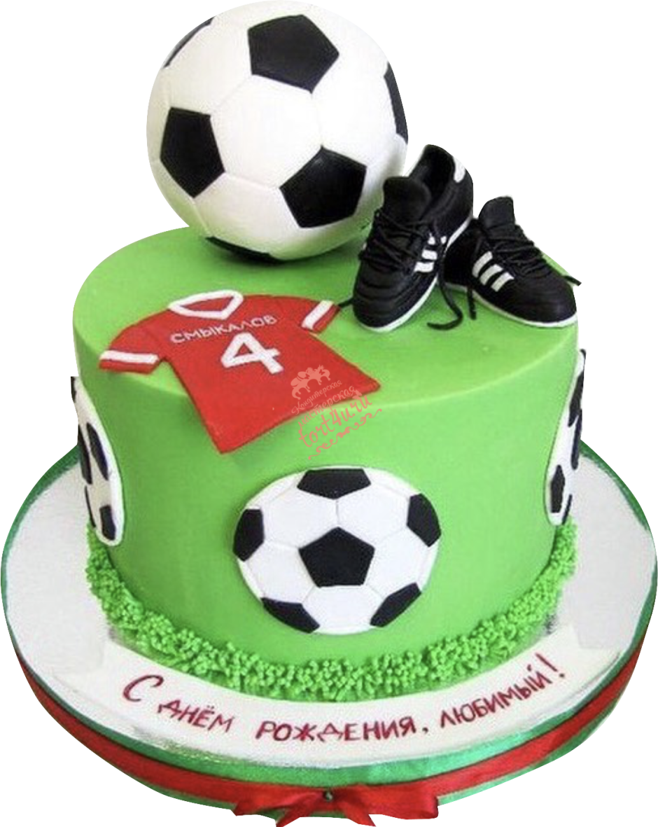 Торт футболисту мальчику на день рождения