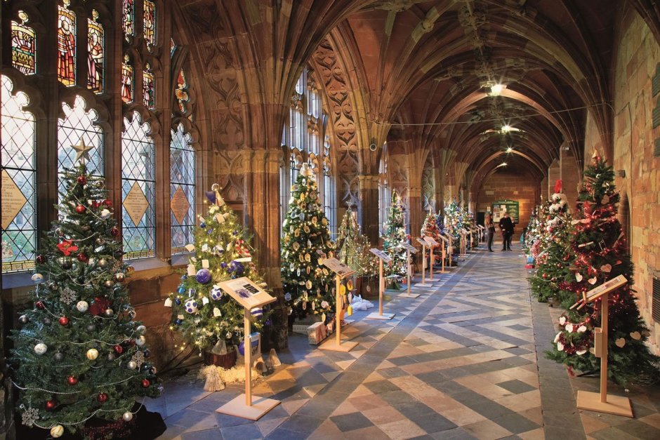 Вестминстерское аббатство Рождество елки