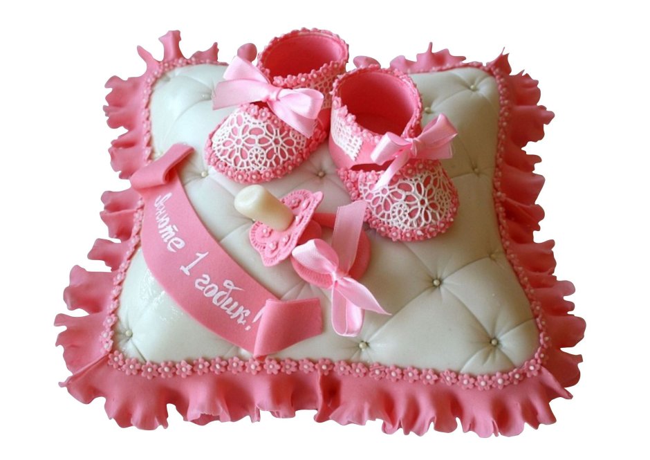 Торт на 1 год девочке