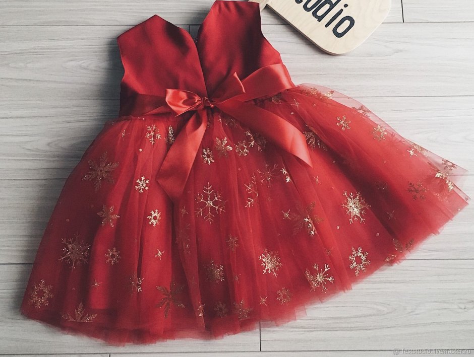 Нарядные платья для малыша новогодний